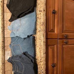 Gap Jeans.  28 waist 30 length.  4 pairs. Perfect condition.  No holes or stains